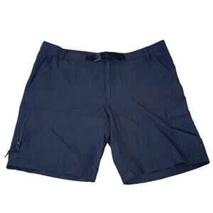 Men's Columbia black shorts nylon Omni Shield advanced repellency golf SZ 42"